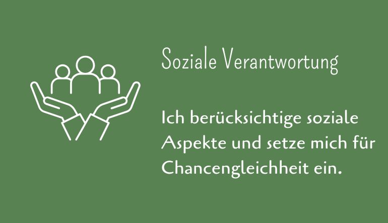 Soziale Verantwortung übernehmen